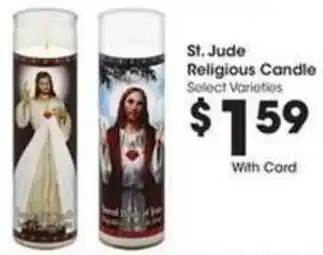 Kroger St. Jude Religious Candle offer
