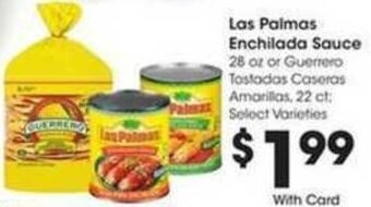 Kroger Las Palmas Enchilada Sauce offer
