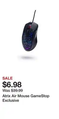 Game Stop Atrix air mouse gamestop exclusive offer
