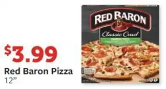 Fareway Red Baron Pizza offer