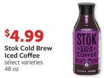 Fareway Stok Cold Brew Iced Coffee offer