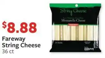 Fareway Fareway String Cheese 36 ct offer
