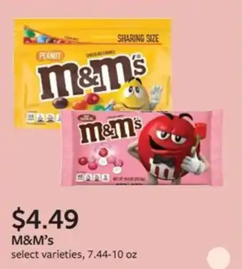 Fareway M&M's offer