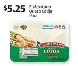 Aldi El Mexicano Queso Cotija offer