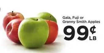 Food 4 Less Gala, fuji or granny smith apples offer