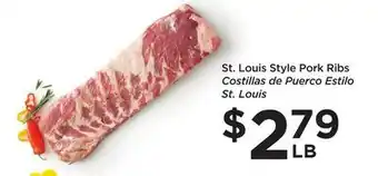 Food 4 Less St. louis style pork ribs offer