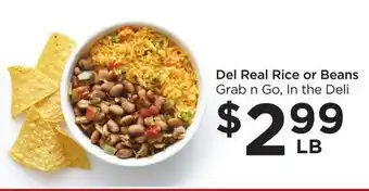 Food 4 Less Del real rice or beans offer