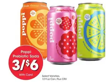 Ralphs Poppi prebiotic soda offer