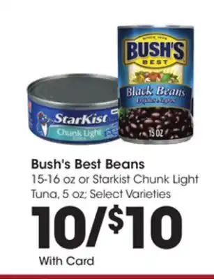 Ralphs Bush's best beans offer