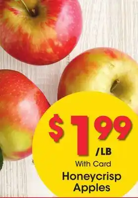 Ralphs Honeycrisp apples offer