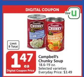 Vons Campbell's chunky soup offer