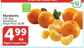 Vons Mandarins offer