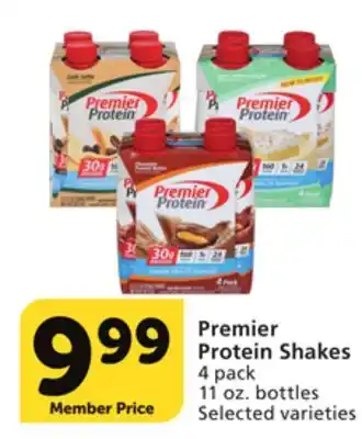 Vons Premier protein shakes offer