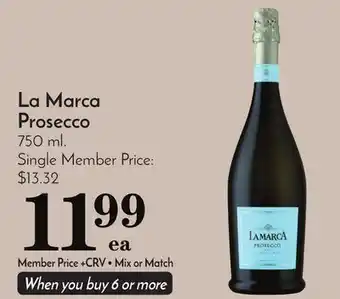 Pavilions La marca prosecco offer