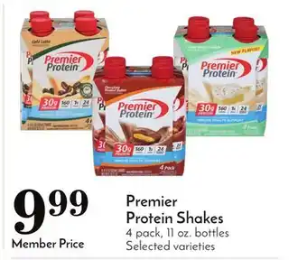 Pavilions Premier protein shakes offer