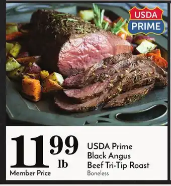 Pavilions Usda prime black angus beef tri-tip roast offer
