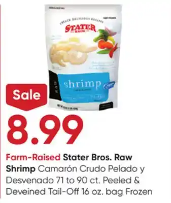 Stater Bros Stater bros. raw shrimp offer