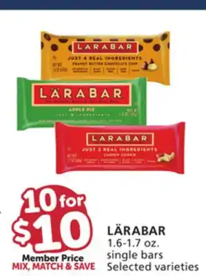 Albertsons Lärabar offer