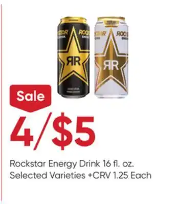 Stater Bros Rockstar energy drink offer