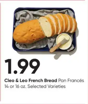 Stater Bros Cleo & leo french bread offer