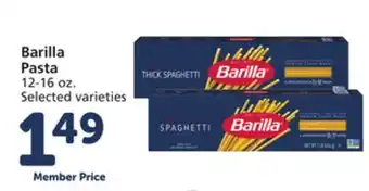 Albertsons Barilla pasta offer