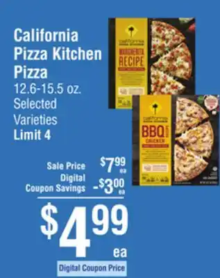 Smart & Final California pizza kitchen pizza offer