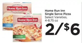 Food 4 Less Home run inn single serve pizza offer