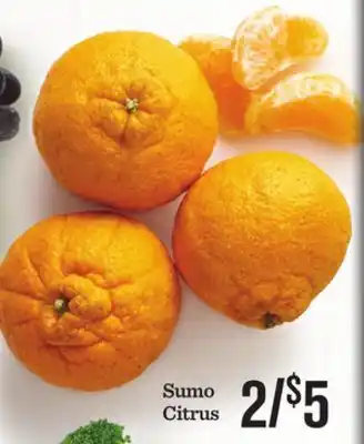 Mariano's Sumo citrus offer