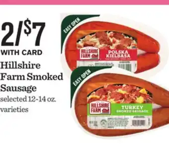Mariano's Hillshire farm smoked sausage offer