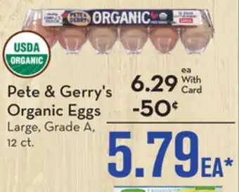 Mariano's Pete & gerry's organic eggs offer