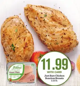 Mariano's Just bare chicken boneless breasts offer