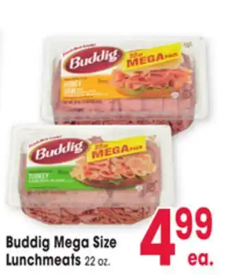 Jewel-Osco Buddig mega size lunchmeats offer