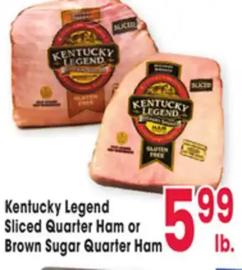 Jewel-Osco Kentucky legend sliced quarter ham sliced quarter ham or brown sugar offer