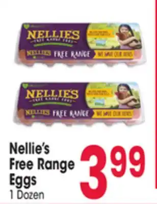 Jewel-Osco Nellie's free range eggs offer