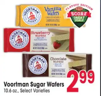 Jewel-Osco Voortman sugar wafers offer