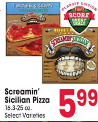 Jewel-Osco Screamin' sicilian pizza offer