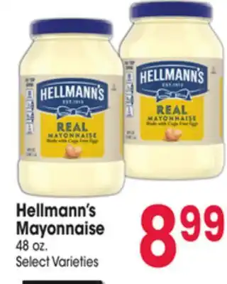 Jewel-Osco Hellmann's mayonnaise offer