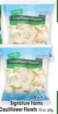 Jewel-Osco Signature farms cauliflower florets offer