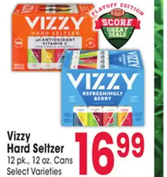 Jewel-Osco Vizzy hard seltzer offer