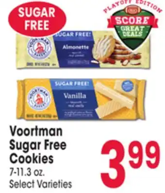 Jewel-Osco Voortman sugar free cookies offer