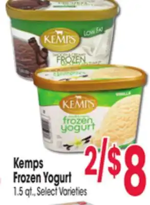 Jewel-Osco Kemps frozen yogurt offer