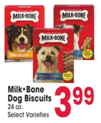 Jewel-Osco Milk•bone dog biscuits offer