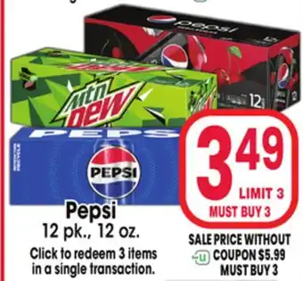 Jewel-Osco Pepsi offer