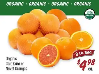 Sprouts Farmers Market Organic cara cara or navel oranges offer