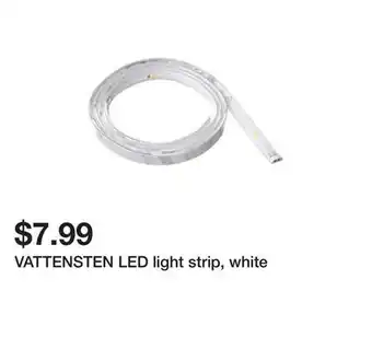 Ikea Vattensten led light strip, white offer