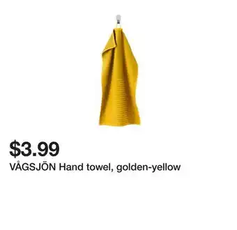 Ikea Vågsjön hand towel, golden-yellow offer