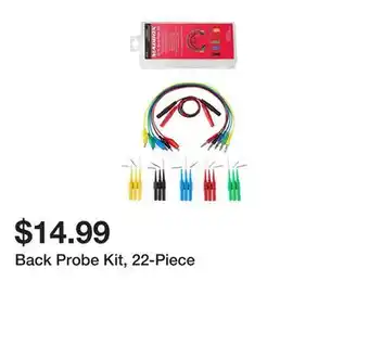 Harbor Freight Tools Back probe kit, 22-piece offer
