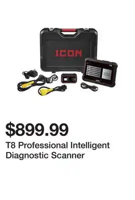 Harbor Freight Tools T8 professional intelligent diagnostic scanner offer