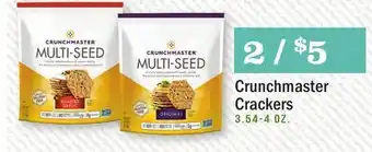 Heinen's Crunchmaster crackers offer