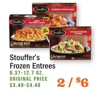 Heinen's Stouffer's frozen entrees offer